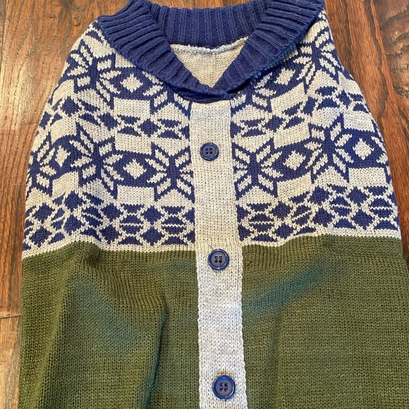 Set of Two Cute Knit Dog Sweaters. Size M. Never worn. Combined in one bag. - Picture 8 of 15